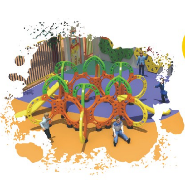 XY08501 Colorful three-dimensional ring