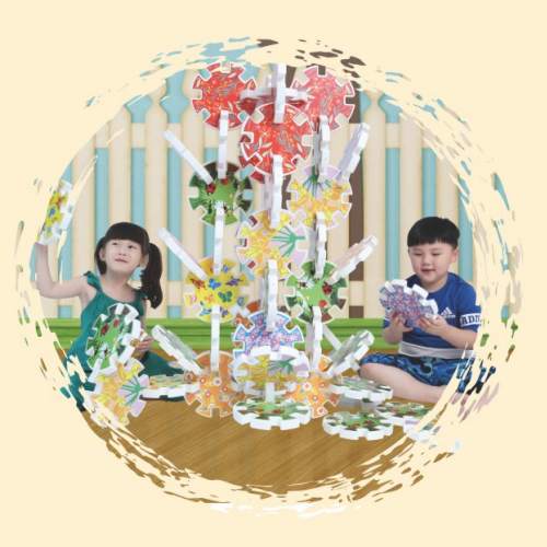 XY10001 Colorful snowflakes